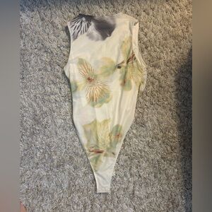 Floral bodysuit